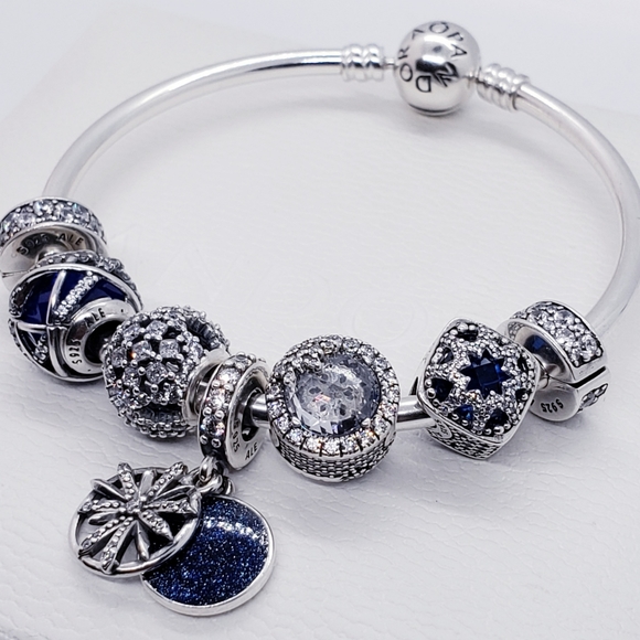 Authentic Pandora 8pc BRACELET SET - Picture 2 of 7